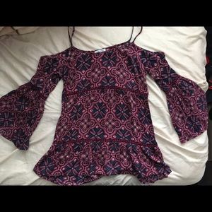 ~Bohemian Flowy Strap Blouse~